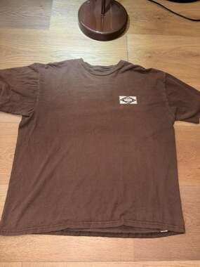Vans Brown Classic Fit Heritage Graphic T-Shirt XL